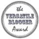 Versatile Blogger Award badge