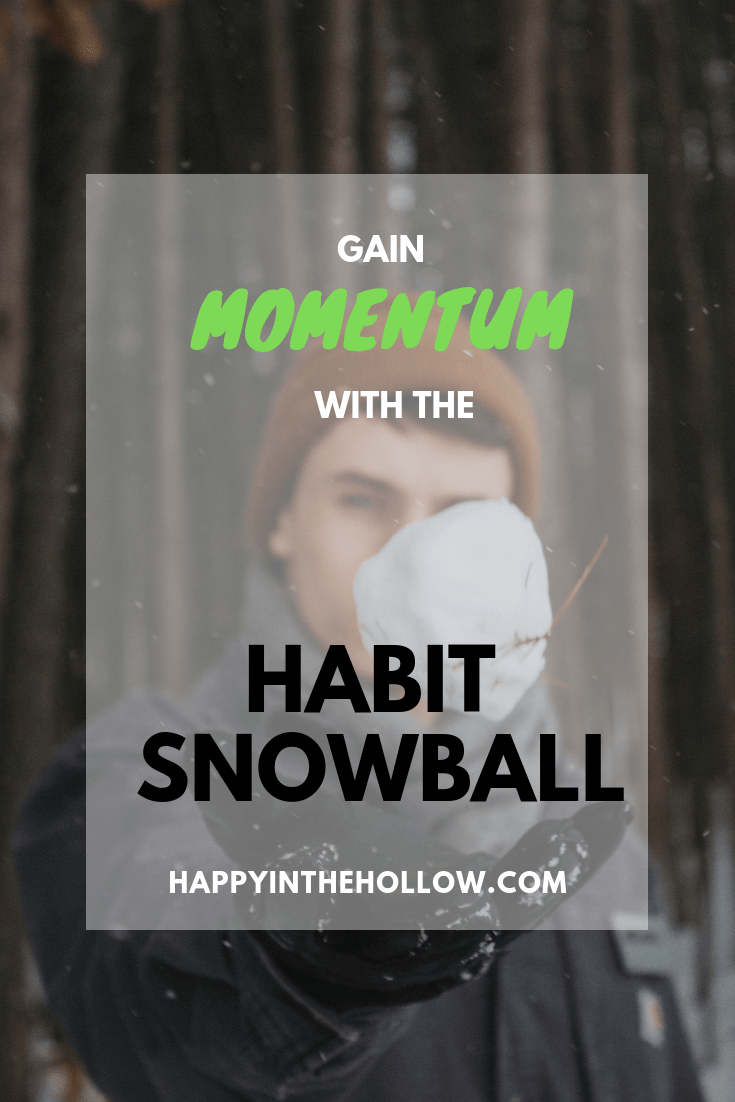 Gain momentum with the habit snowball